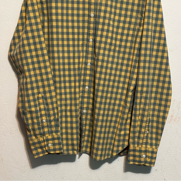 J Crew Shirt Mens Small Checkered Plaid Button Down Slim Fit Sz (L) - Picture 3 of 6